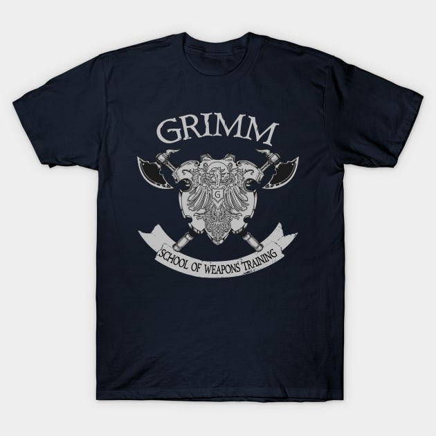 Grimm School of Weapons Training T-Shirt by klance